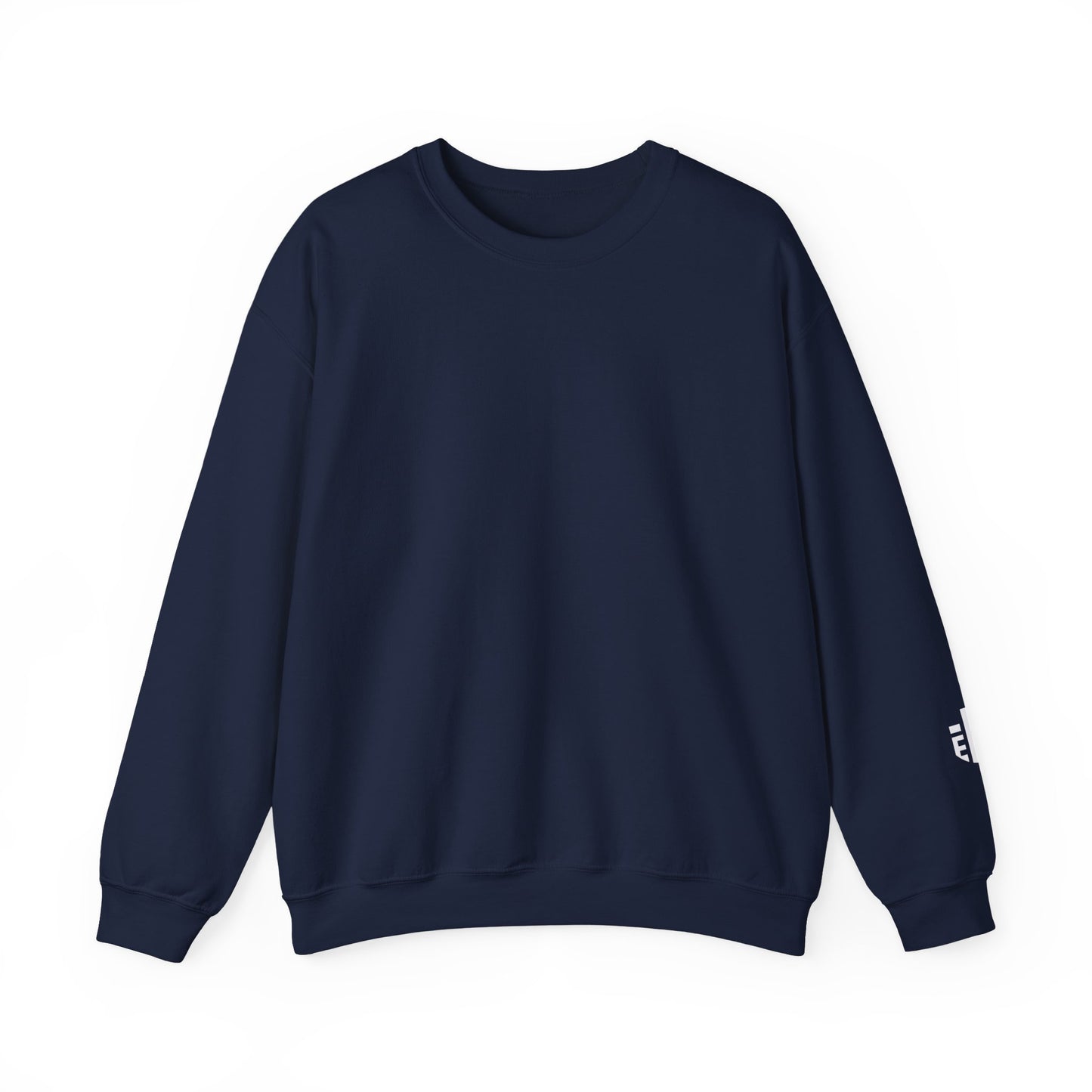 White Crewneck Sweatshirt — Classic Unisex Pullover