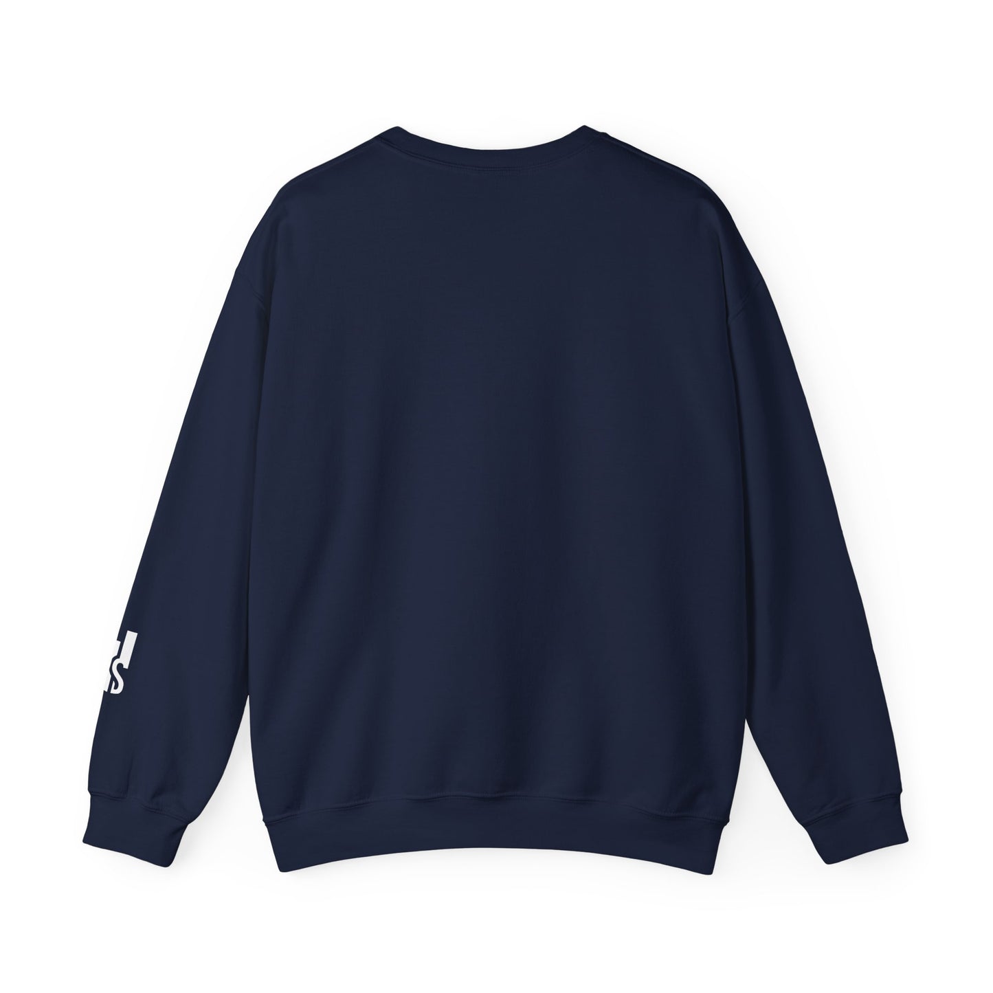 White Crewneck Sweatshirt — Classic Unisex Pullover