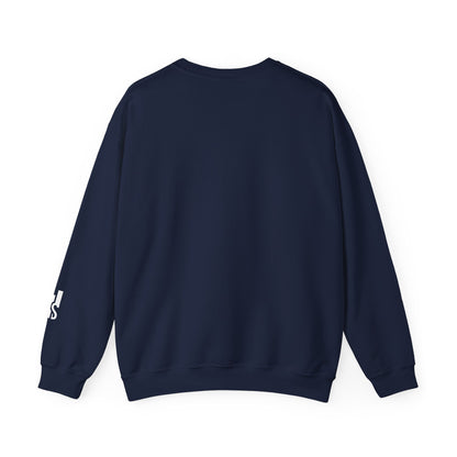 White Crewneck Sweatshirt — Classic Unisex Pullover