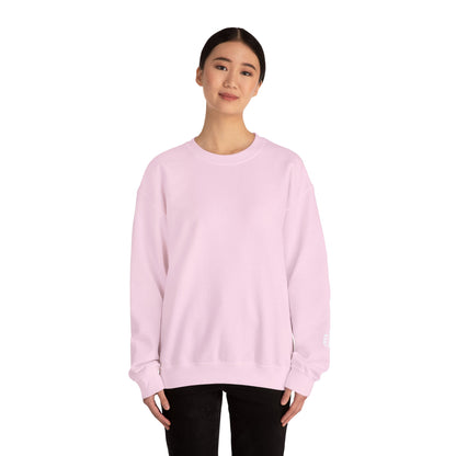 White Crewneck Sweatshirt — Classic Unisex Pullover