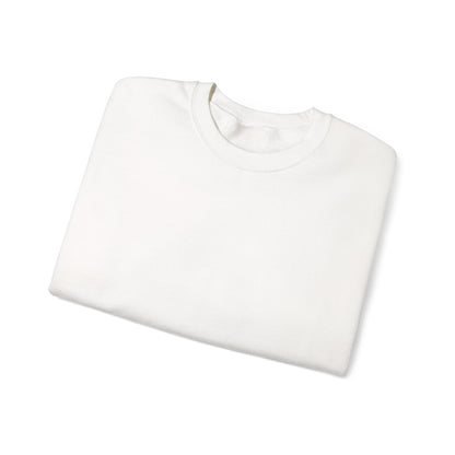 White Crewneck Sweatshirt — Classic Unisex Pullover