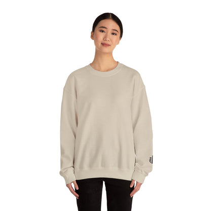 White Crewneck Sweatshirt — Classic Unisex Pullover